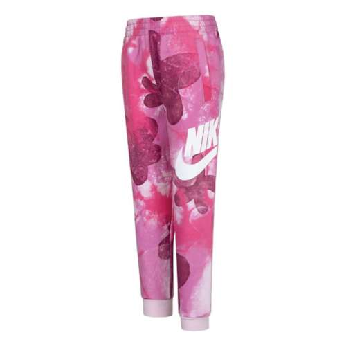 Nike rose gold metallic air cuffed track on sale pants