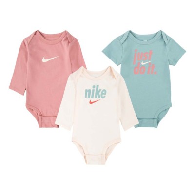 Baby Nike E1D13 3 Pack Onesie