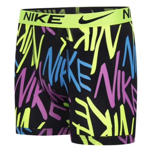 Nike Dri-FIT Micro Print Big Kids' Boxer Briefs (3 Pairs)