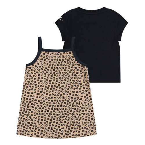 Toddler Girls' vest Nike Floral T-Shirt and Dress Set