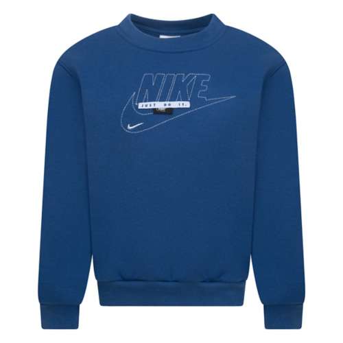 Kids' Nike Sportswear Club Specialty Crewneck Sweatshirt