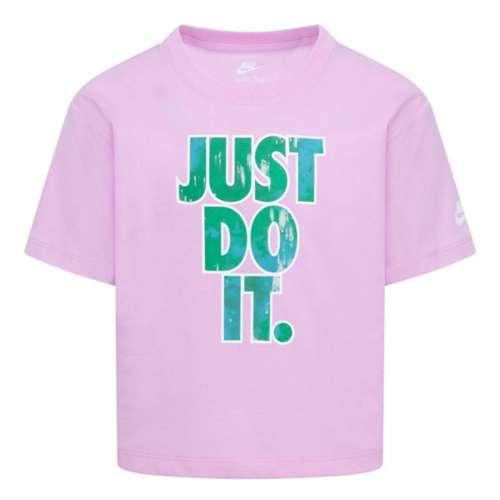 Girls' Nike Printed Club Boxy T-Shirt
