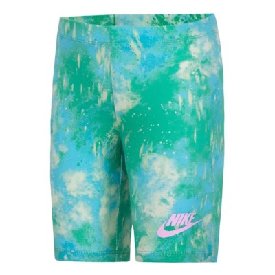 Girls' Nike Printed Club Biker Shorts