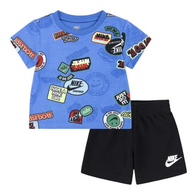 Baby Boys' Nike Sportswear AOP T-Shirt and Shorts Set