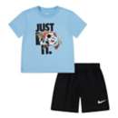 Toddler Nike JDI Soccer Ball Short Sleeve T-Shirt and Shorts Set