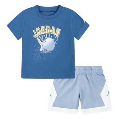 Baby Boys' Jordan Hoop Mesh T-Shirt and Shorts Set