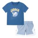 Baby Boys' jordan Wallaces Hoop Mesh T-Shirt and Shorts Set