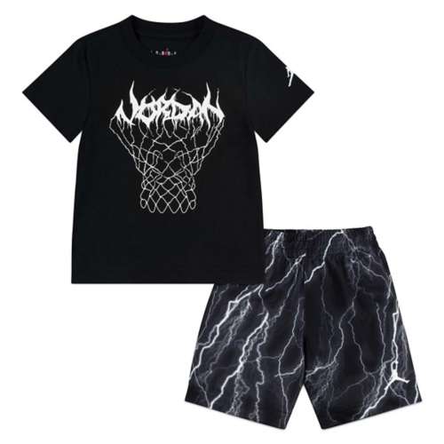 Toddler Boys' Jordan Sport Mesh T-Shirt and Shorts Set