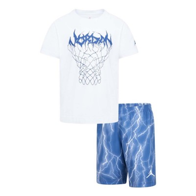 Kids' Jordan MJ Sport Short Sleeve T-Shirt and Shorts Set
