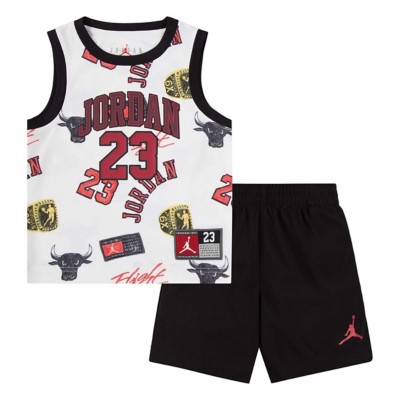 Toddler Boys' Jordan 23 Ring AOP Jersey and Shorts Set