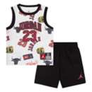 Toddler Boys' AO2571-001 Jordan 23 Ring AOP Jersey and Shorts Set