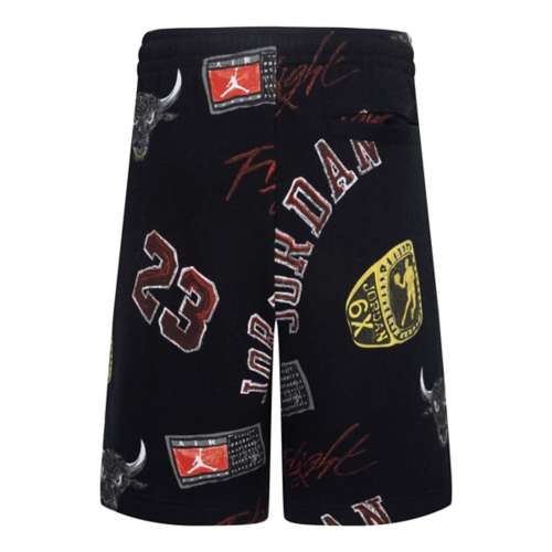 Kids' Jordan Essentials AOP Fleece Lounge Shorts