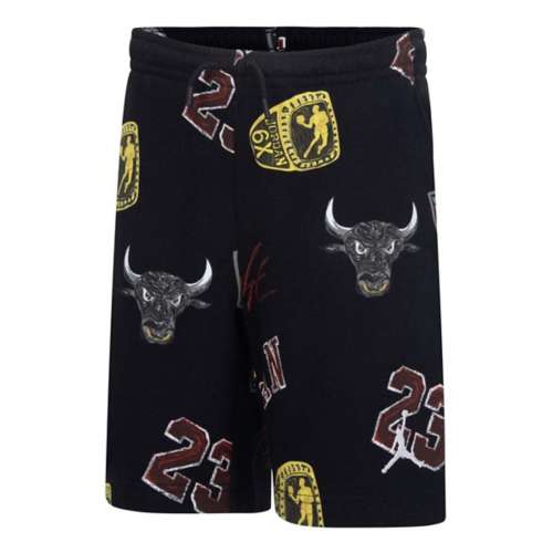 Kids' Jordan Essentials AOP Fleece Lounge Shorts