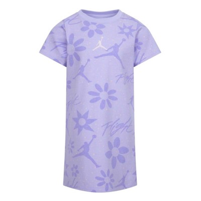 Girls' Jordan Floral Flight  Shirt Dress