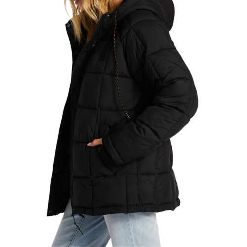 Women's Billabong Venture On Hooded Short Puffer Jacket