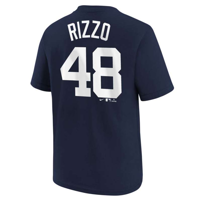Nike Kids' New York Yankees Anthony Rizzo #48 Name & Number T-Shirt