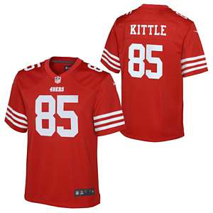 San Francisco 49ers Nike Home Jersey Romper - Scarlet - Nick Bosa - Infant