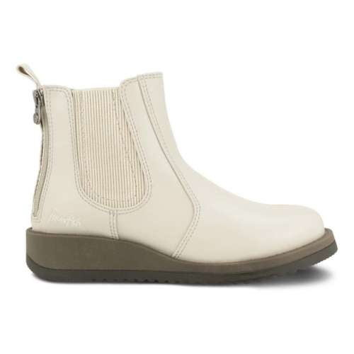 Botas Chelsea De Tacón Cuña Para Mujer Blowfish Malibu Praliné - Cremallera Trasera, Plantilla Ecológica BLOOM