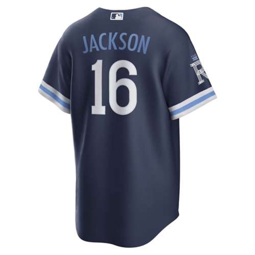 Bo Jackson #16 Kansas City Royals Carolina Blue T-Shirt