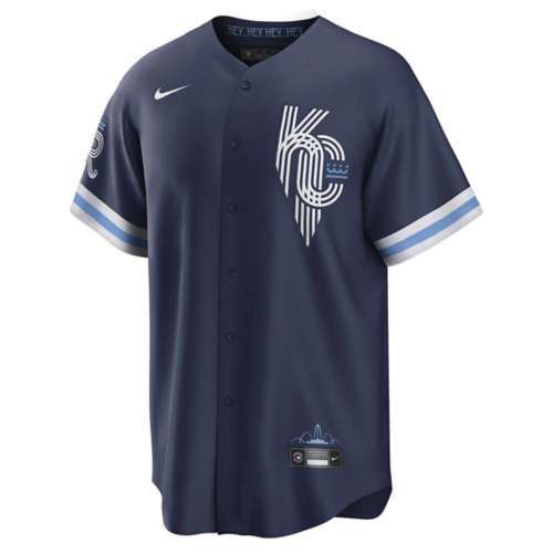 Kansas City Royals Bo Jackson Autographed Light Blue Nike Jersey