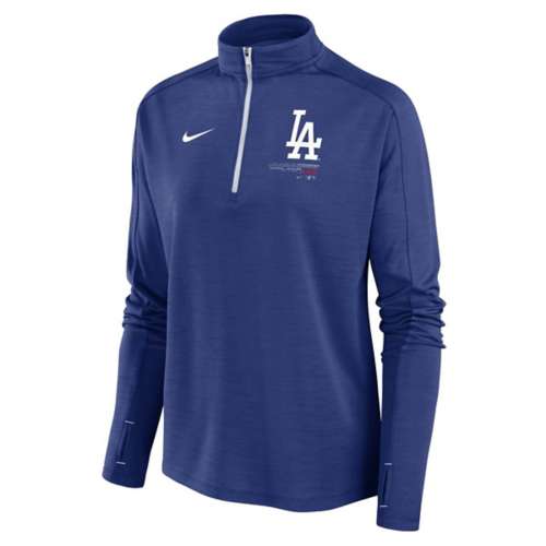 Los Angeles Dodgers Nike Long Sleeve Pacer Top - Womens