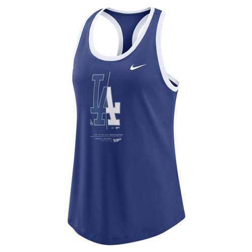 nike tenniskengille Women's Los Angeles Dodgers Team Tech Tank Top