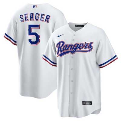 Texas Rangers #5 Corey Seager Cool Base Men's Stitched Jersey