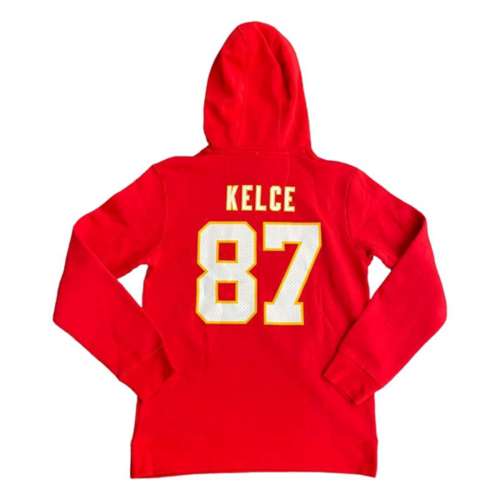 Fanatics Kansas City Chiefs Travis Kelce #87 Icon Hoodie