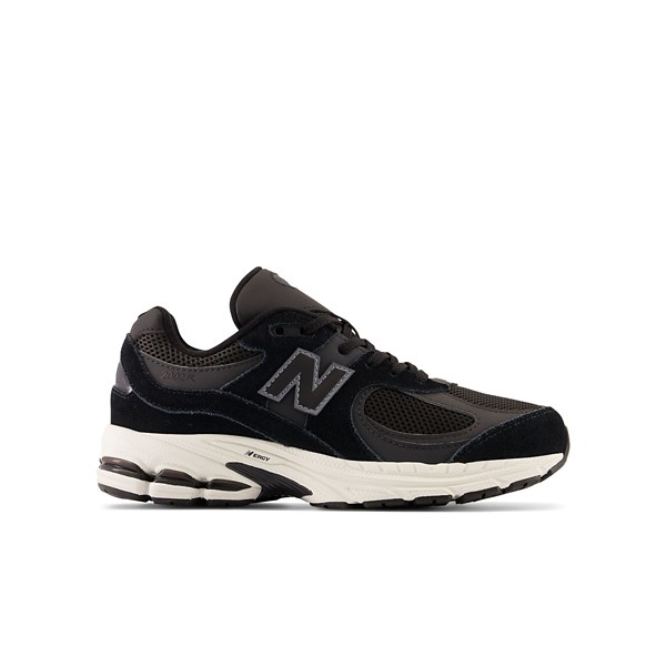 Kids' New Balance 2002 Shoes Big 5 Regular Black/White