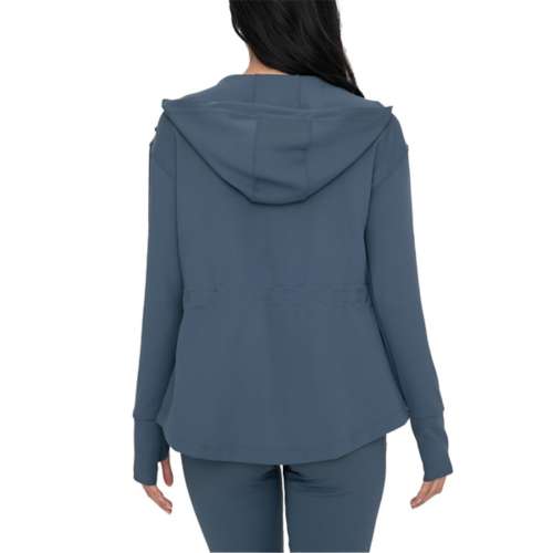 MONO B Ribbed Long Sleeve Hoodie