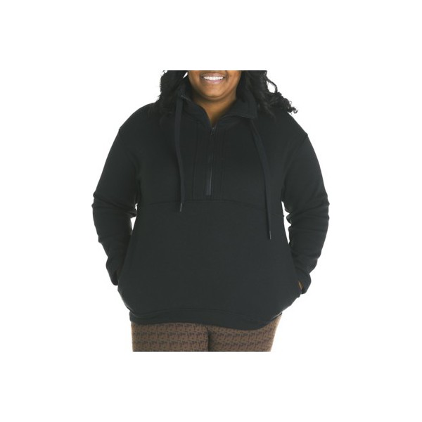 Women's Mono B Plus Waffle Fleece 1/4 Zip Pullover product image