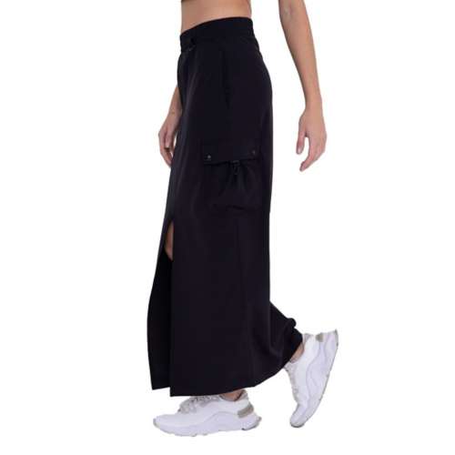 Women's Mono B Front Slit Cargo Skirt