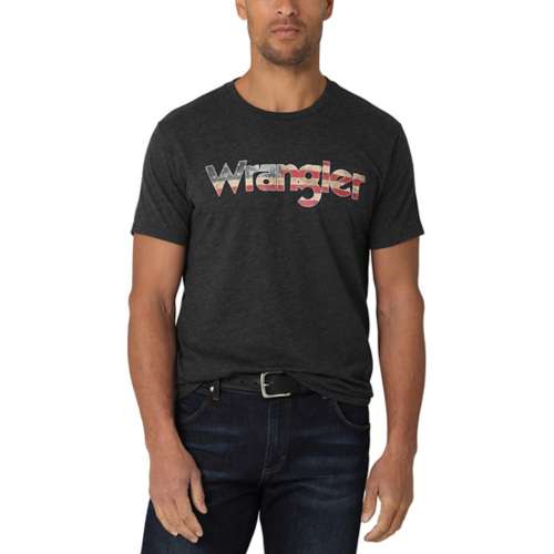 Men's Wrangler American Flag Kabel T-Shirt