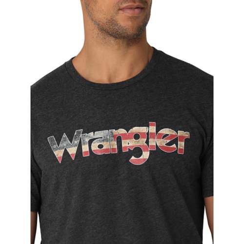 Men's Wrangler American Flag Kabel T-Shirt