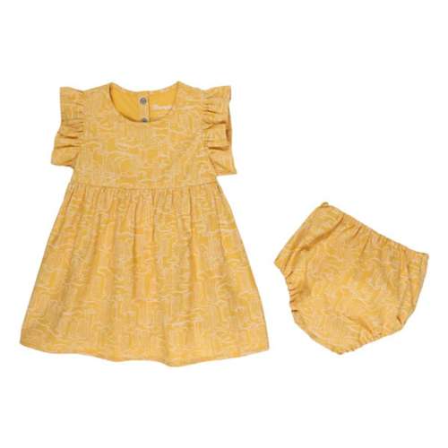 Baby Girls' Ruffle Sleeve Dress