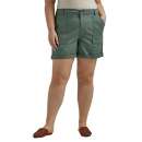 Women's Lee Plus Size Legendary High-Rise Rolled Chino Shorts