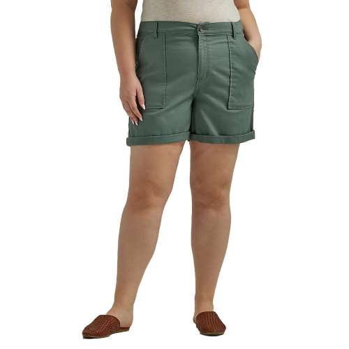 Women's Lee Plus Legendary High-Rise Rolled Chino Shorts