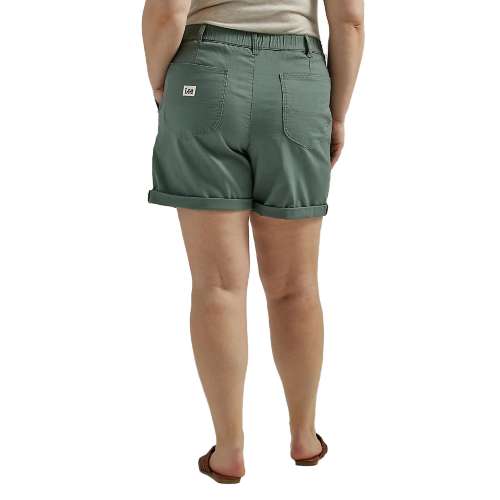 Women's Lee Plus Legendary High-Rise Rolled Chino Shorts