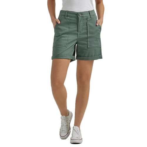 Women's Lee High-Rise Rolled Cargo Shorts