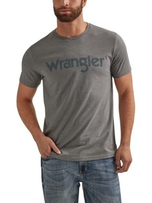 Men's Wrangler Year-Round Distressed T-Shirt