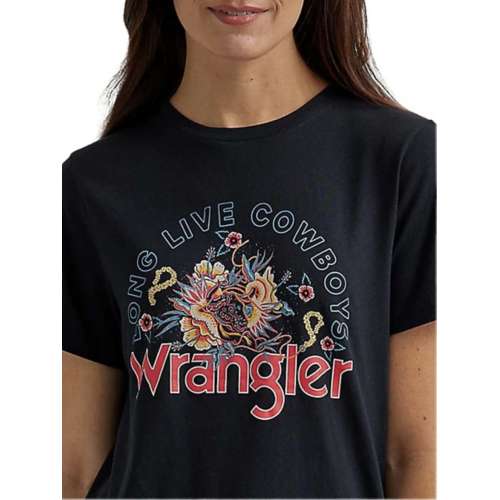 Women's Wrangler Western Long Live Cowboys T-Shirt