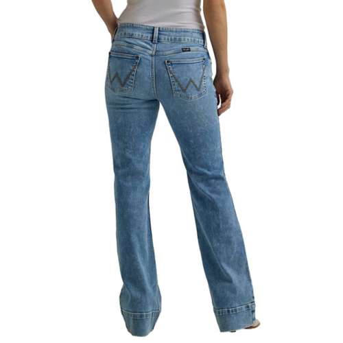 Women's Wrangler Retro Mae Slim Fit Wide Leg Jeans