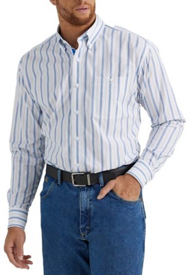 Men's Wrangler George Strait Collection Long Sleeve Button Up Shirt