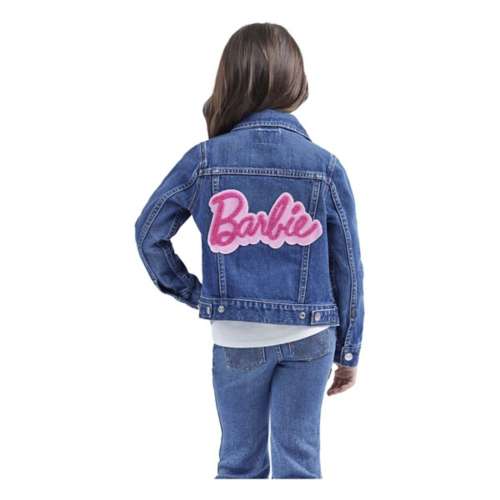 Girls' Wrangler X Barbie Zip Front Denim Jacket