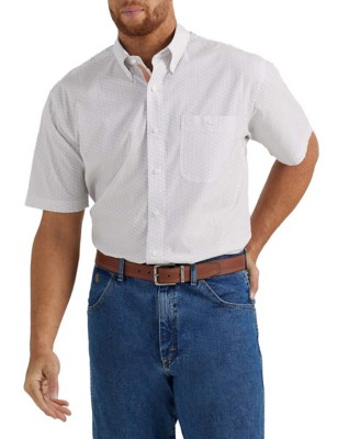 Men's Wrangler George Strait Collection One Pocket Button Up Shirt