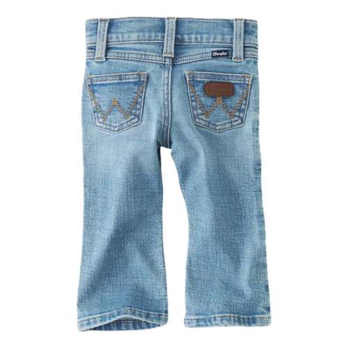 Toddler Wrangler Stitched Pocket Original Bootcut Jeans