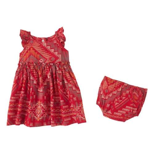 Toddler Girls' Wrangler Ruffle Strap  Babydoll Dress