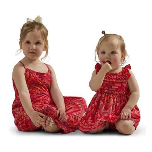 Baby Girls' Wrangler Ruffle Strap  Babydoll Dress