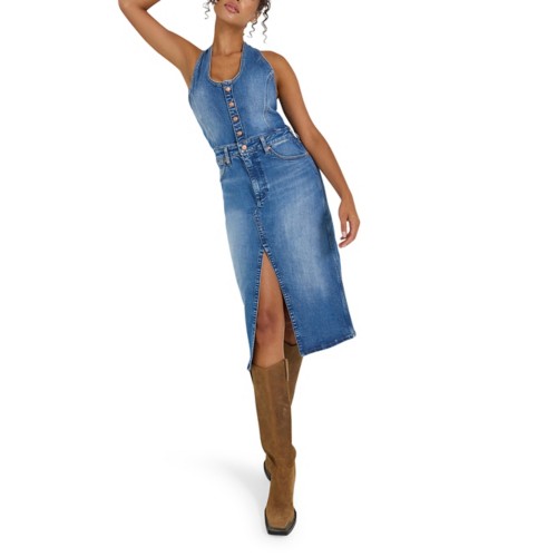Women's Wrangler Denim Midi Dress