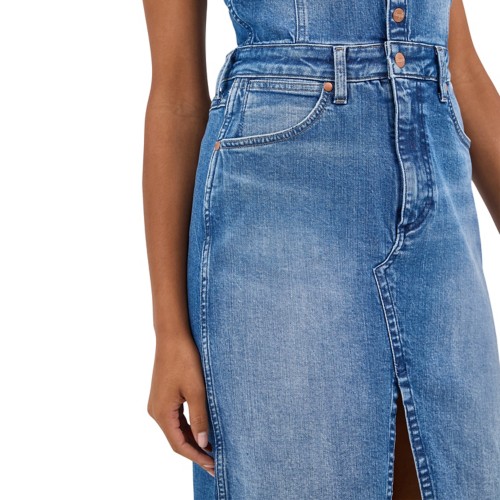 Women's Wrangler Denim Midi Dress